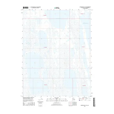 2016 Map of Harrison Bay D-5 SW, 2016 Print