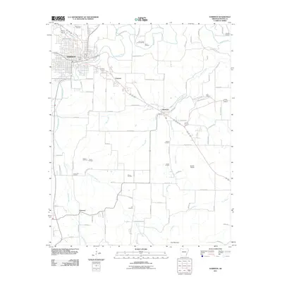 2011 Map of Harrison, 2011 Print
