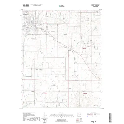 2020 Map of Harrison, 2020 Print