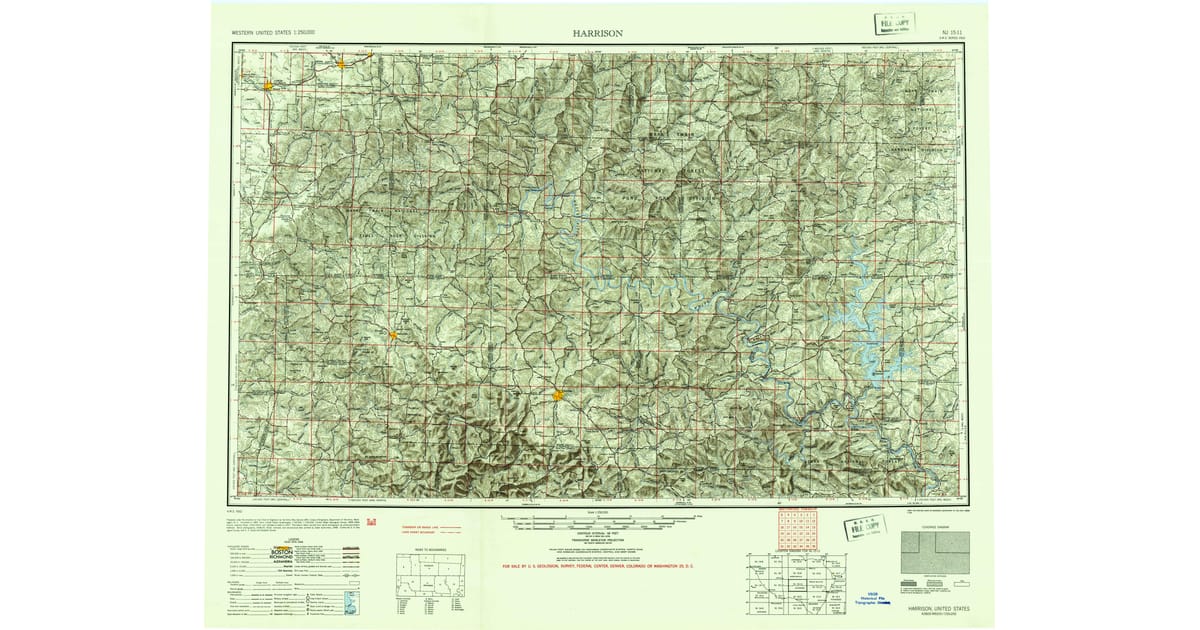 1940s Maps of Point Lookout, MO | Pastmaps