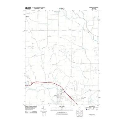 2010 Map of Harrison, 2010 Print