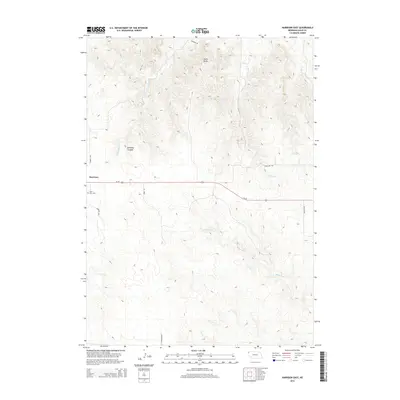 2014 Map of Harrison East, 2014 Print