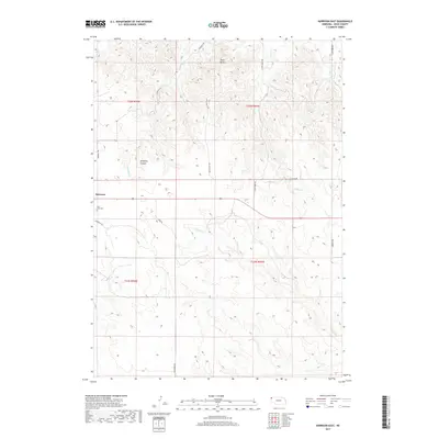 2017 Map of Harrison East, 2017 Print