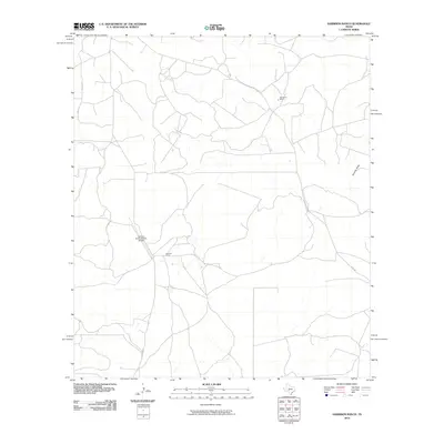2010 Map of Harrison Ranch, 2010 Print