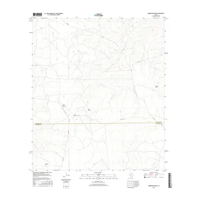 2016 Map of Harrison Ranch, 2016 Print