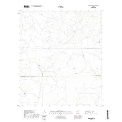 2019 Map of Harrison Ranch, 2019 Print
