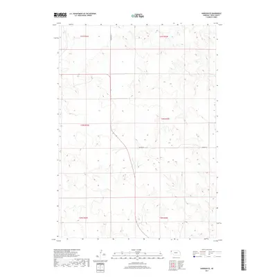 2017 Map of Harrison SE, 2017 Print