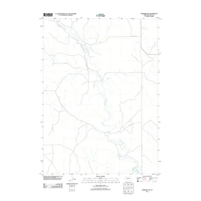 2011 Map of Harrison SW, 2011 Print