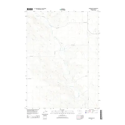 2014 Map of Harrison SW, 2014 Print