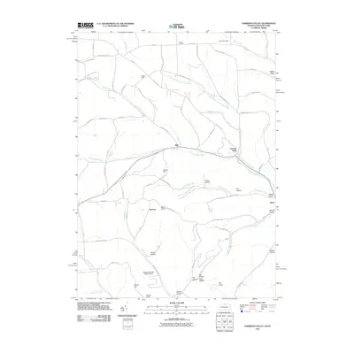 2010 Map of Harrison Valley, 2010 Print