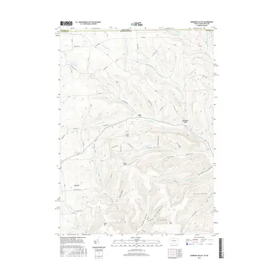 2016 Map of Harrison Valley, 2016 Print
