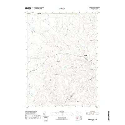 2019 Map of Harrison Valley, 2019 Print