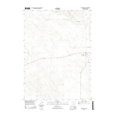2014 Map of Harrison West, 2014 Print
