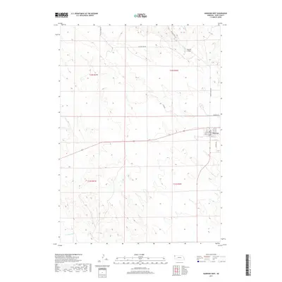 2017 Map of Harrison West, 2017 Print