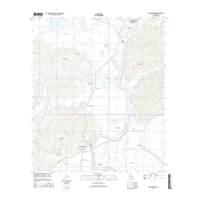 2015 Map of Harrisonburg, 2015 Print