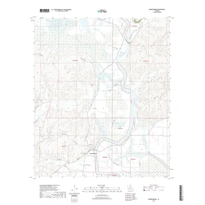 2018 Map of Harrisonburg, 2018 Print