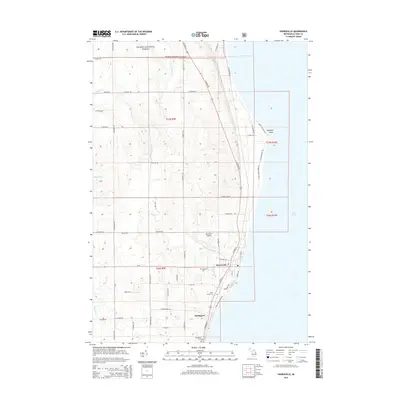 2014 Map of Harrisville, 2014 Print
