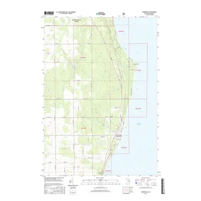 2017 Map of Harrisville, 2017 Print