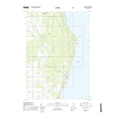 2019 Map of Harrisville, 2019 Print
