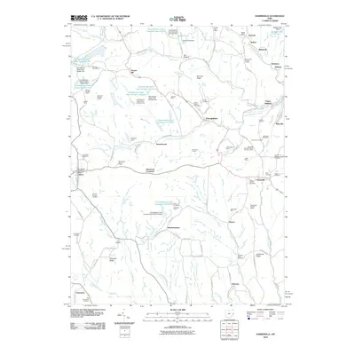 2010 Map of Harrisville, 2010 Print