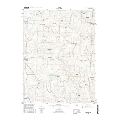 2016 Map of Harrisville, 2016 Print