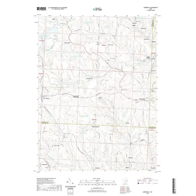 2019 Map of Harrisville, 2019 Print
