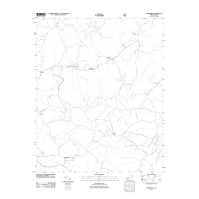 2011 Map of Harrisville, 2011 Print
