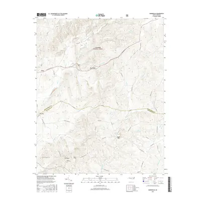 2016 Map of Harrisville, 2016 Print