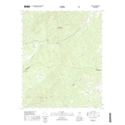 2019 Map of Harrisville, 2019 Print