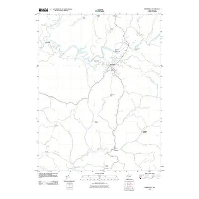 2010 Map of Harrisville, 2010 Print