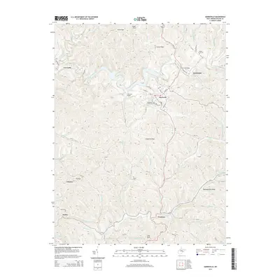 2014 Map of Harrisville, 2014 Print