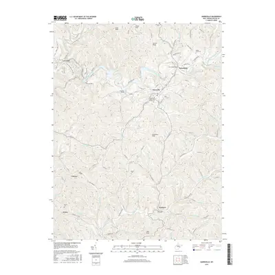 2016 Map of Harrisville, 2016 Print