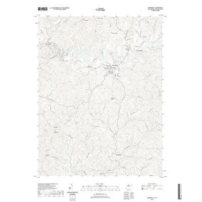 2019 Map of Harrisville, 2019 Print