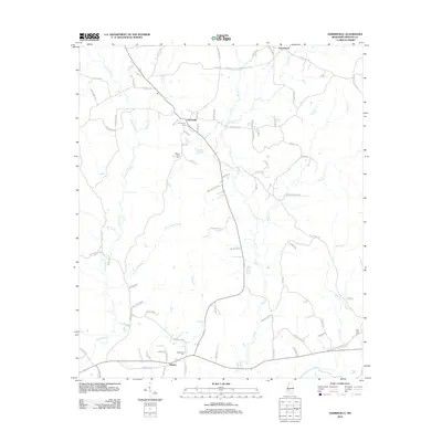 2012 Map of Harrisville, 2012 Print
