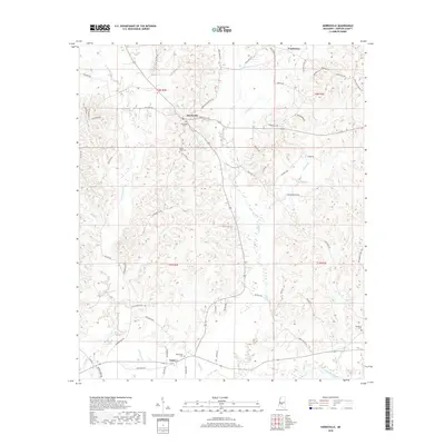 2018 Map of Harrisville, 2018 Print