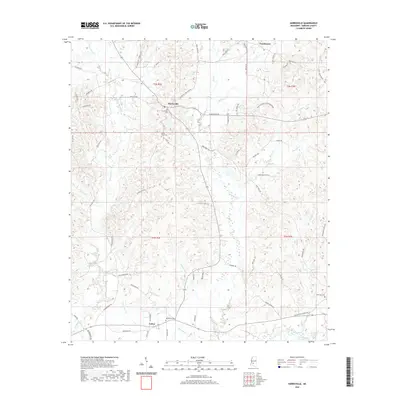 2020 Map of Harrisville, 2020 Print