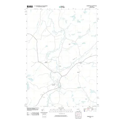 2010 Map of Harrisville, 2010 Print