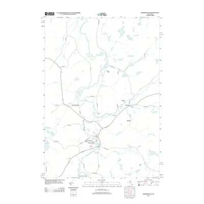 2013 Map of Harrisville, 2013 Print
