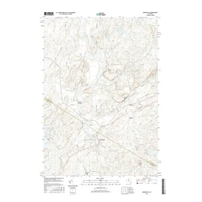 2016 Map of Harrisville, 2016 Print