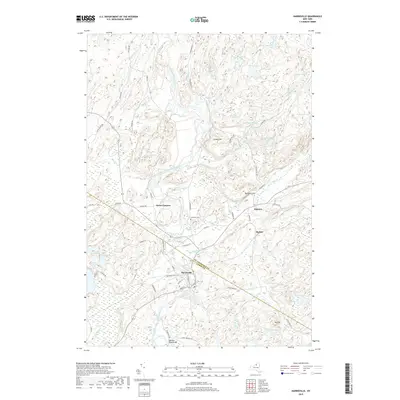 2019 Map of Harrisville, 2019 Print