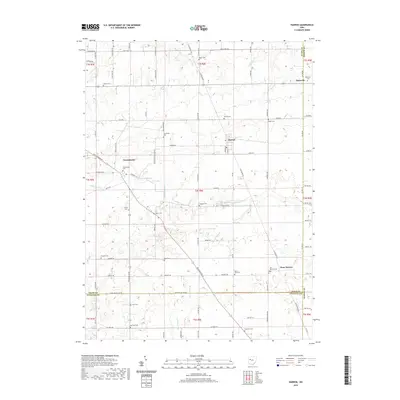 2019 Map of Harrod, 2019 Print