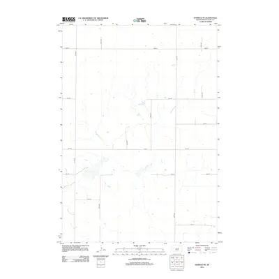 2012 Map of Harrold NE, 2012 Print