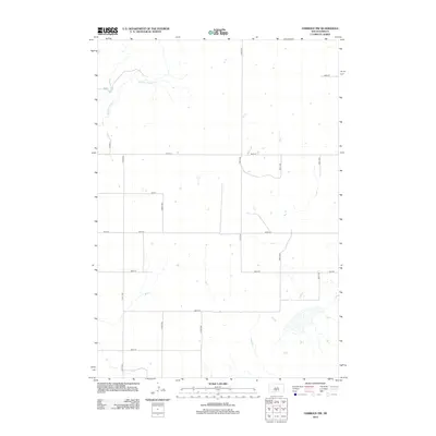 2012 Map of Harrold NW, 2012 Print