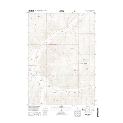 2013 Map of Harry Canyon, 2013 Print