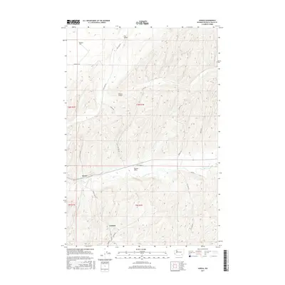 2017 Map of Harsha, 2017 Print