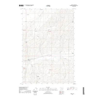 2020 Map of Harsha, 2020 Print