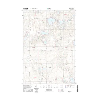 2015 Map of Harshaw, 2015 Print