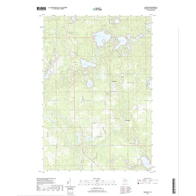 2018 Map of Harshaw, 2018 Print