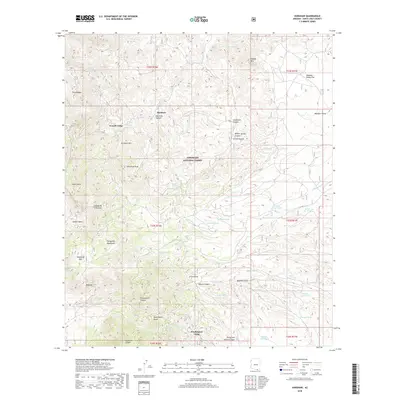 2018 Map of Harshaw, 2018 Print