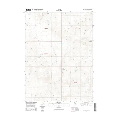 2015 Map of Hart Mountain, 2015 Print